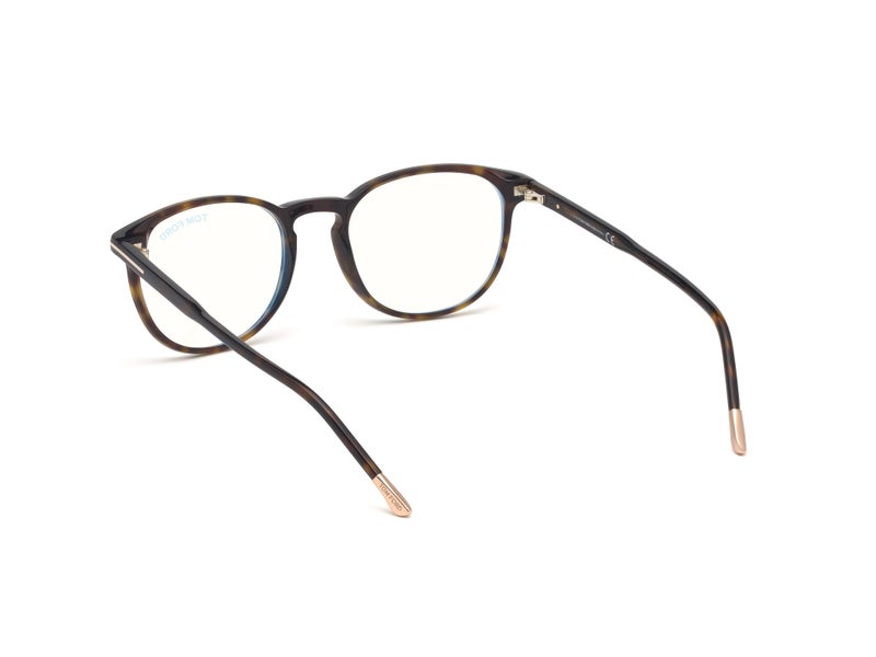 TOM FORD TOMFORD FULL RIM FT5608-B05252 MEN ROUND ACETATE FRAMES - Image 3
